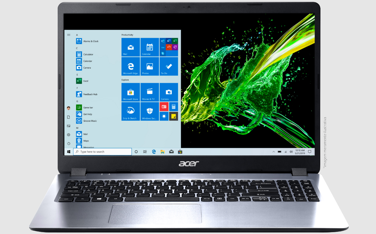 Tela do Notebook Acer Aspire 3 A315-54-54B1
