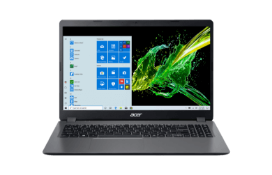 Visão frente Notebook A315-54-54B1