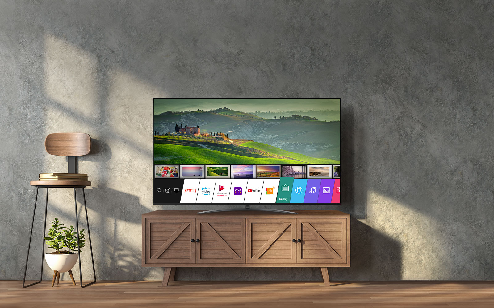 Facilidade com o webOS 4.5 Facilidade com o webOS 4.5